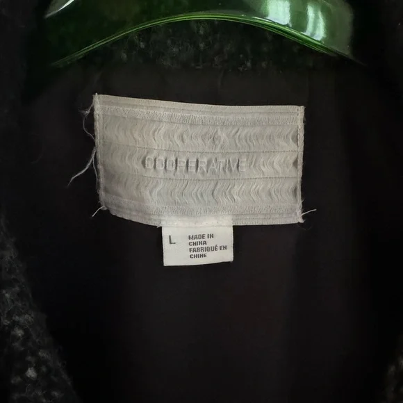 Urban Outfitters Cooperative Plaid Coat - Picture 2 of 3